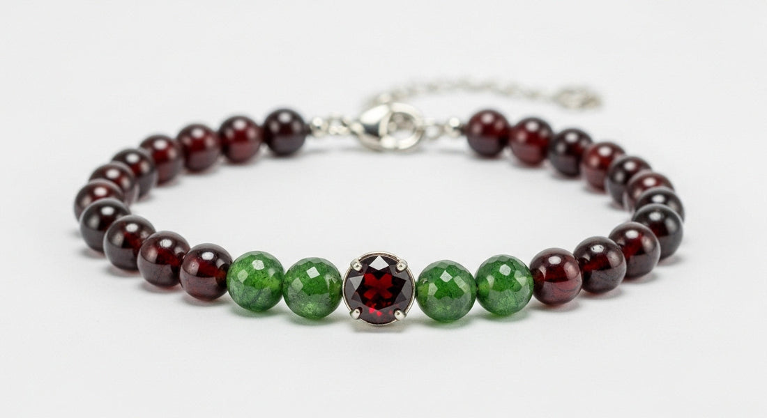 Bracelet-en-grenat-guide-essentiel-pour-bien-choisir-origine-rareté-styles L'Atelier Wen