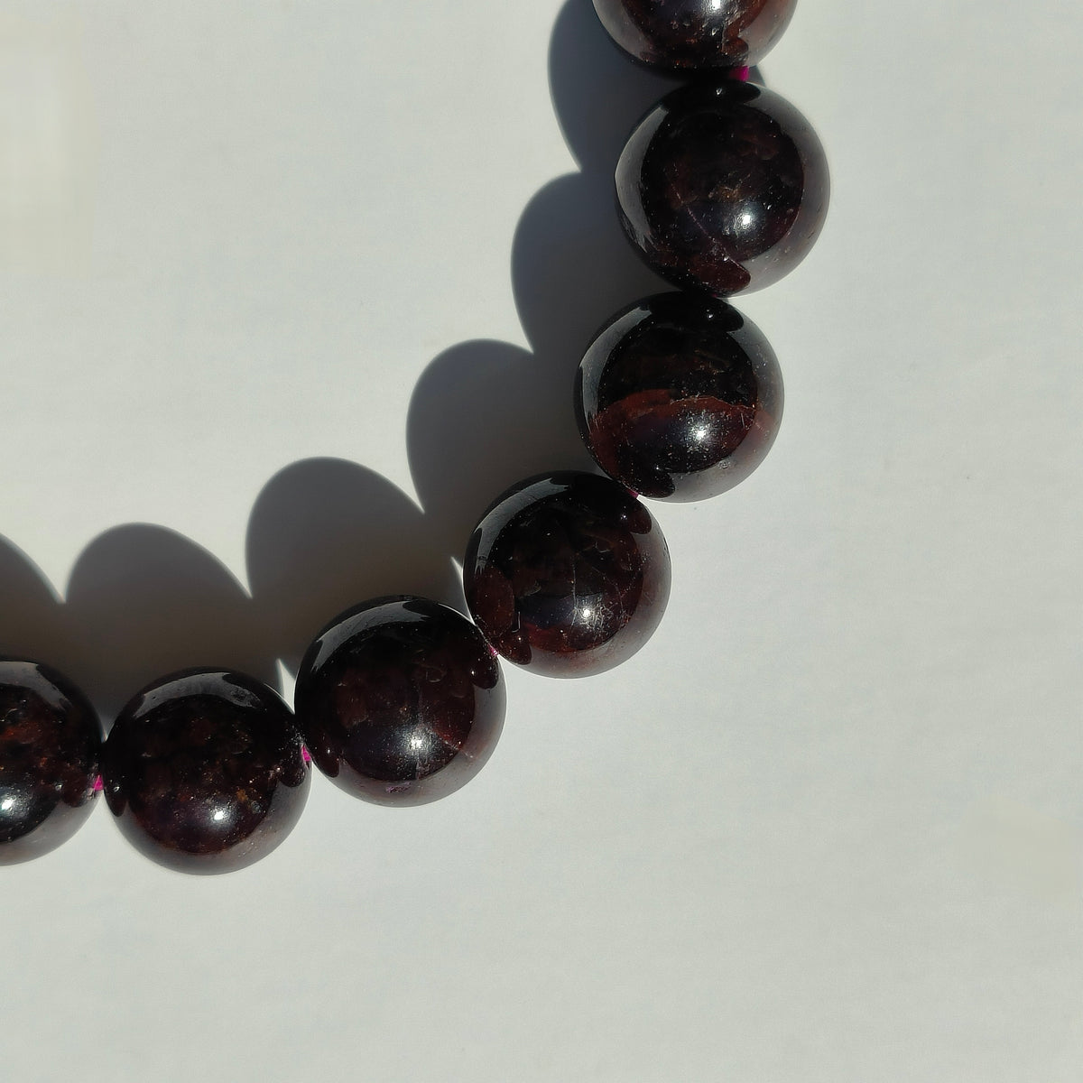 Bracelet Grenat Bordeaux - L'Atelier Wen