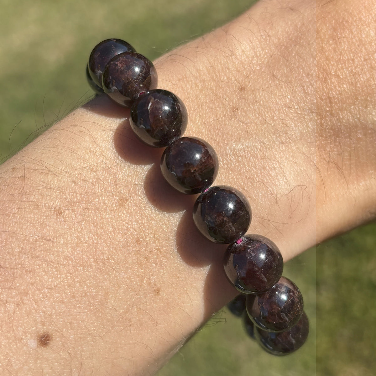 Bracelet Grenat Bordeaux - L'Atelier Wen